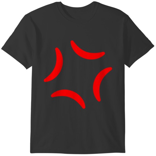 Anger Symbol Anime T-shirt