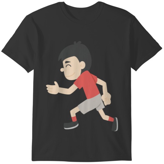 kid running T-shirt