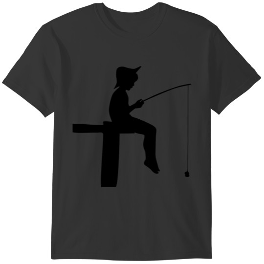 Boy Fishing T-shirt