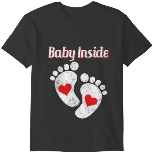 Baby inside the baby bump T-shirt