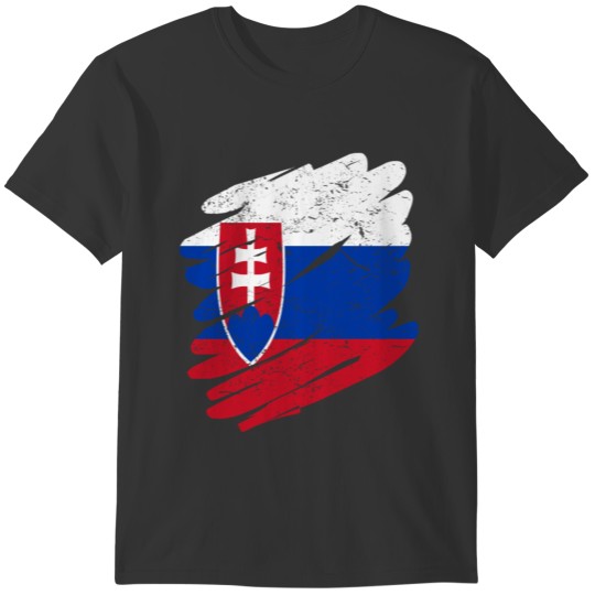 Pinsel Land Heimat Slowakei T-shirt