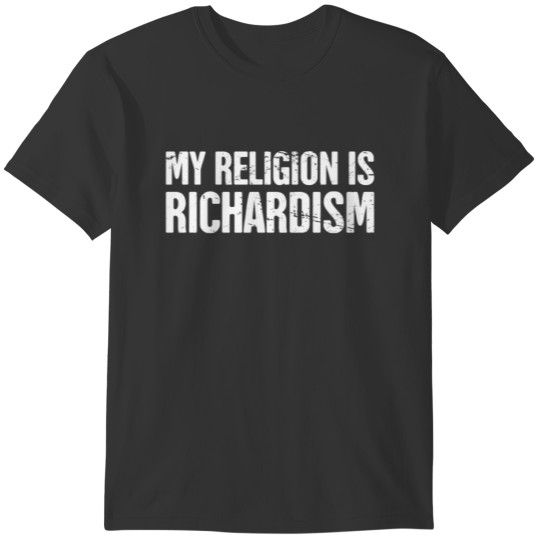 Funny Richard Name Design T-shirt