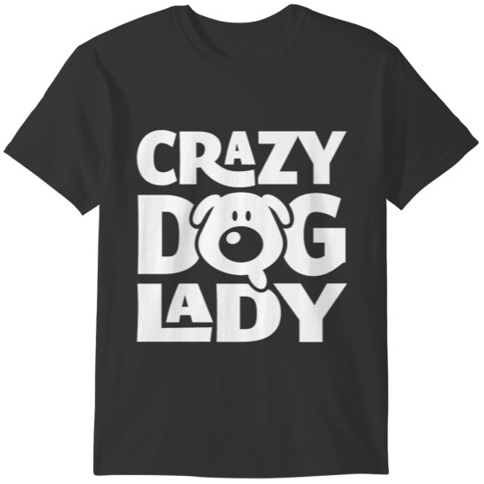 Crazy Dog Lady T-shirt