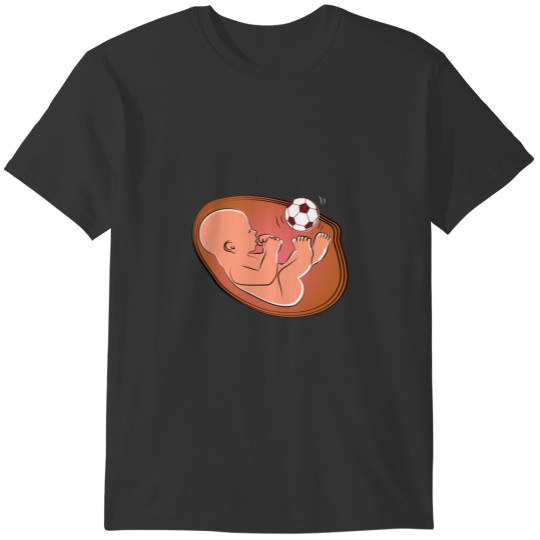 Baby Playing in the Womb T-shirt