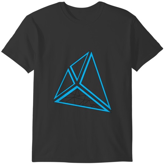 geometric mark T-shirt