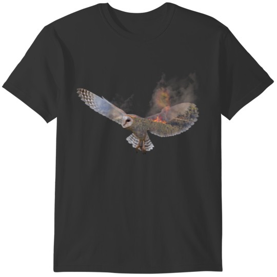 Burning Owl T-shirt