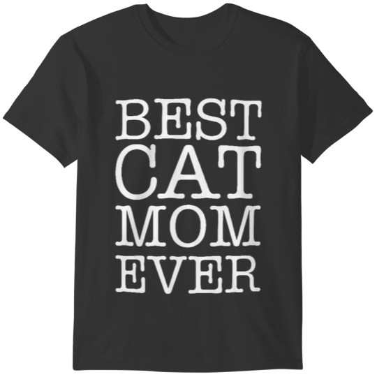 Best Cat Mom Ever Funny Women s V Neck Pet Kitten T-shirt