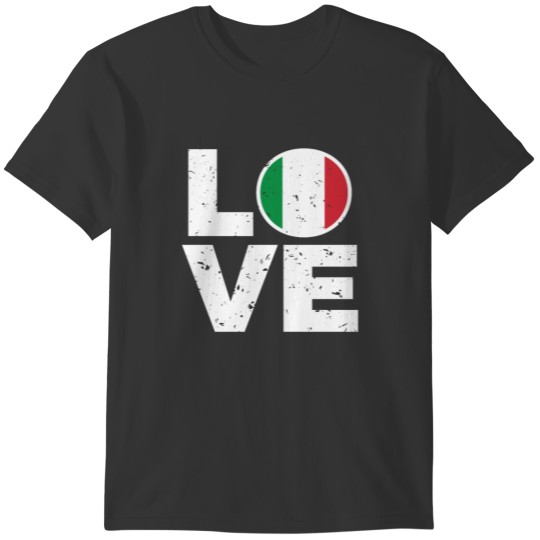 I love Italy Gift Italian People Men Women Kids T-shirt