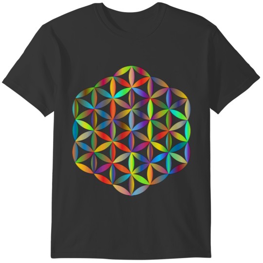 Prismatic Flower Of Life T-shirt