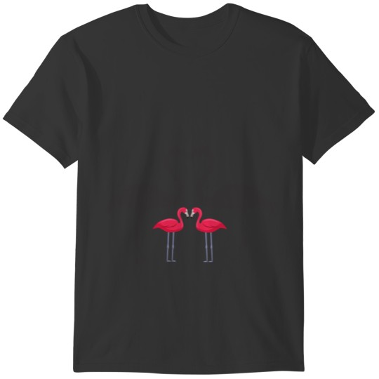 Flamingo family gift idea T-shirt