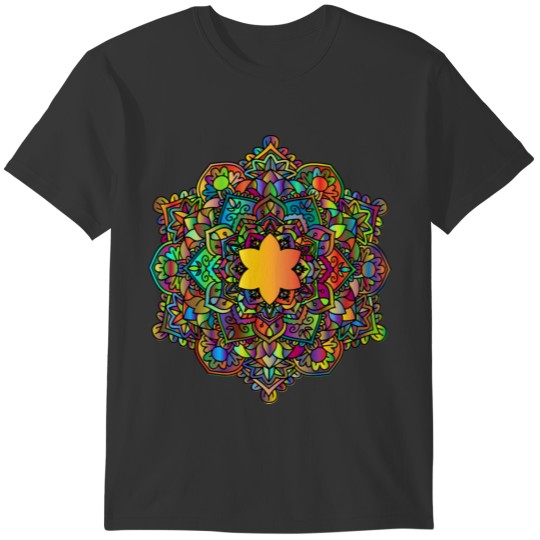 mandala colorful T-shirt