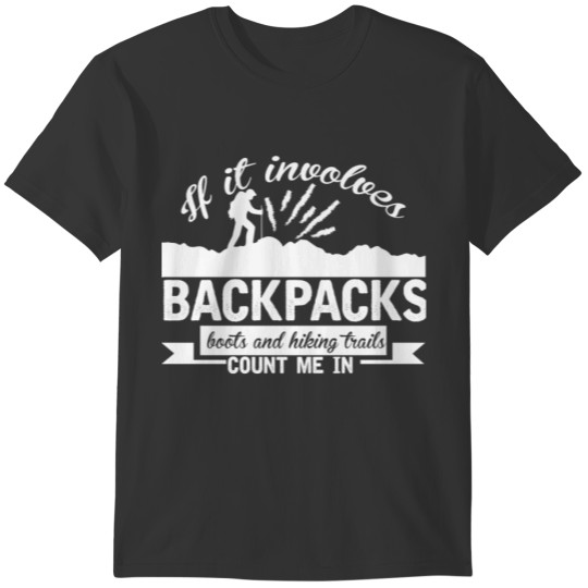 Funny Backpacking Shirt T-shirt