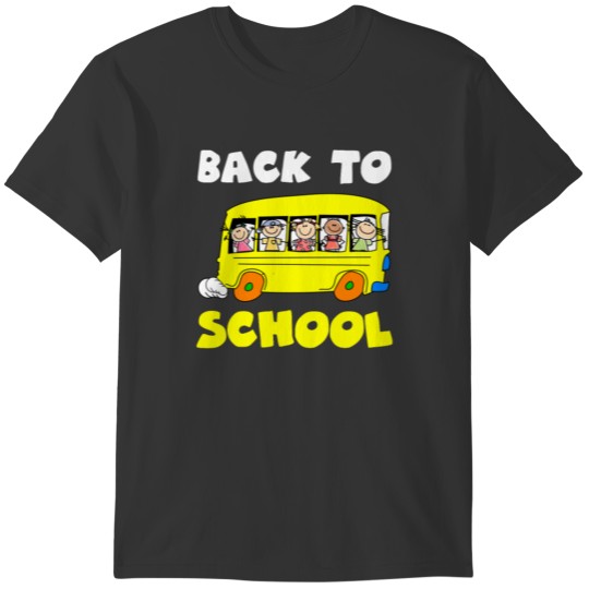 Back To School Schoolbus Driver Gift T-shirt