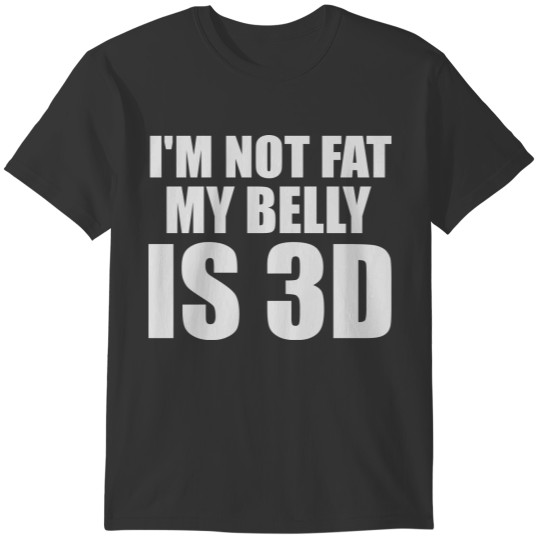 3d belly T-shirt