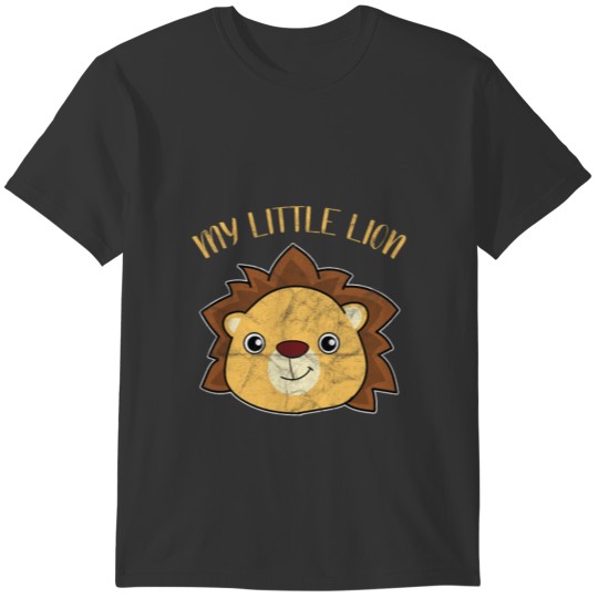 Cute Cartoon Animals - My Little Lion T-shirt