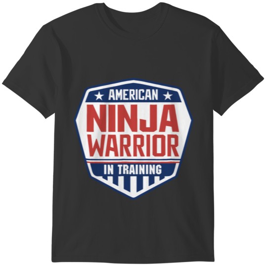 america ninja warrior in training women america T-shirt