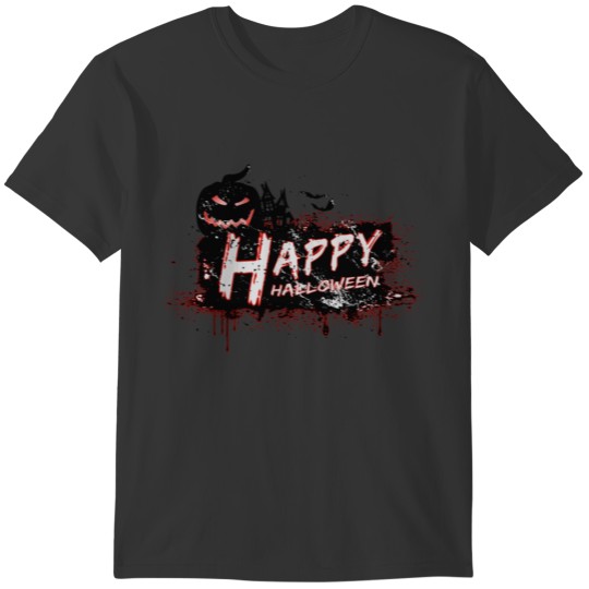 Happy Halloween Design T-shirt