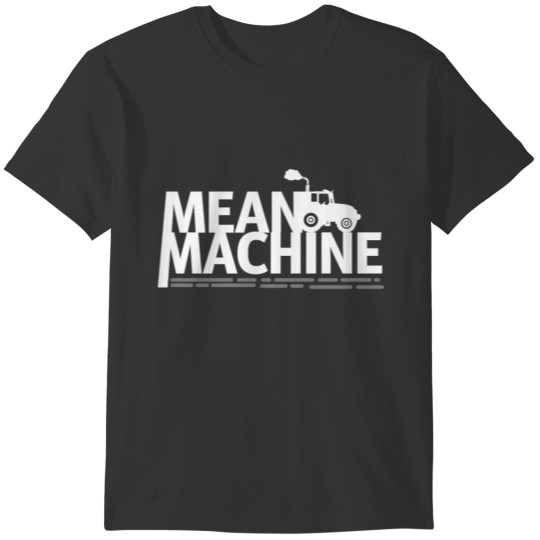 Mean Machine Tractor kids farmer gift christmas T-shirt