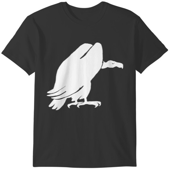 Sketch of a vulture T-shirt