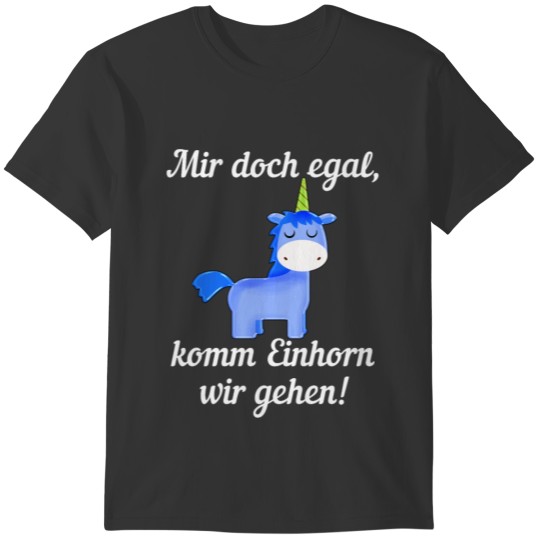 Unicorn we go funny gift idea girl T-shirt