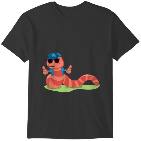 Cooler Party Worm T-shirt