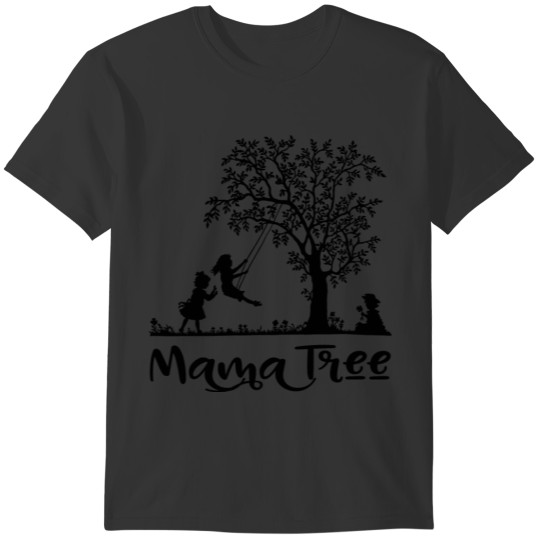 Mama Tree Beautiful Botanical Design For Mom T-shirt