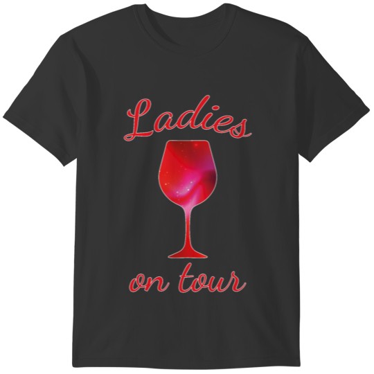 Ladies Ladies Party Tour celebrate cocktail T-shirt