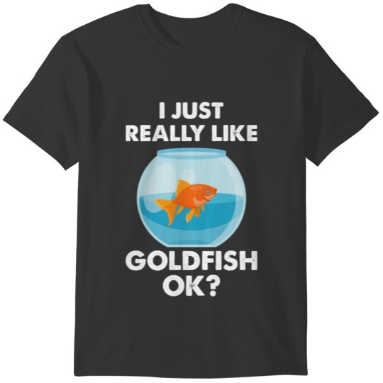Gold fish tank T-shirt