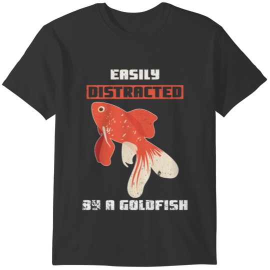 Fish tank gold fish gift T-shirt
