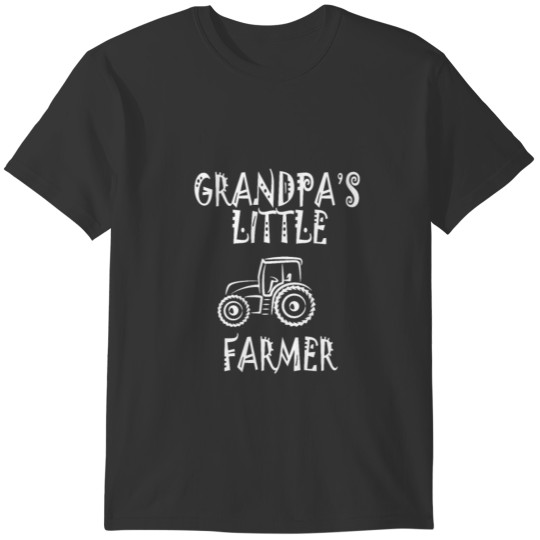 Grandpas little farmer T-shirt