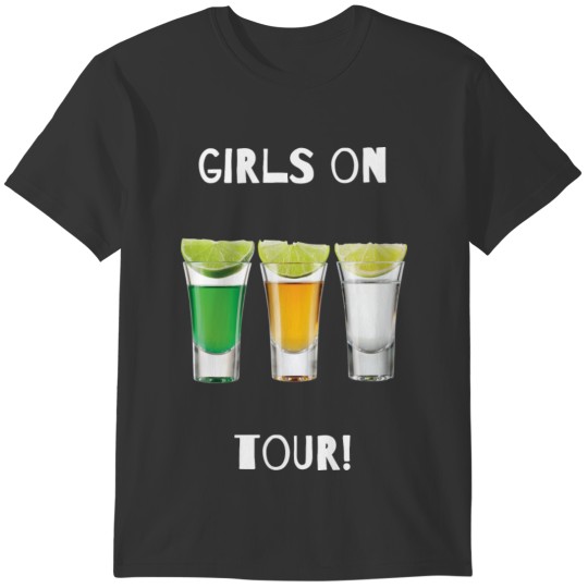 Girls On Tour! - Unique Design T-shirt