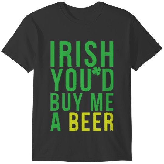 IRISH DRINKING SHIRT St.Patricks Day Beer Shirt T-shirt