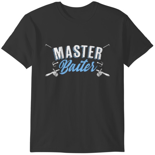 Master Baiter Fishing prints for Men T-shirt