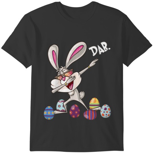 Cute Kids Boys Girls Silly Rabbit Easter Shirt T-shirt