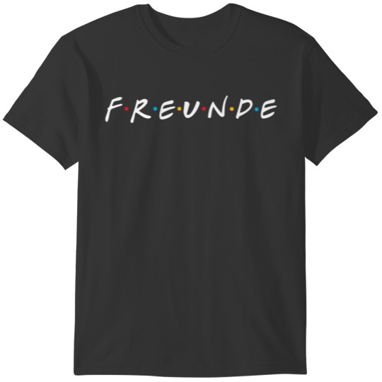 Freunde (dark) T-shirt