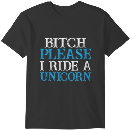Unicorn rainbow horse saying gift T-shirt