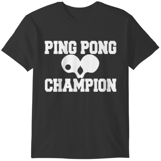 PING PONG CHAMPION T-shirt
