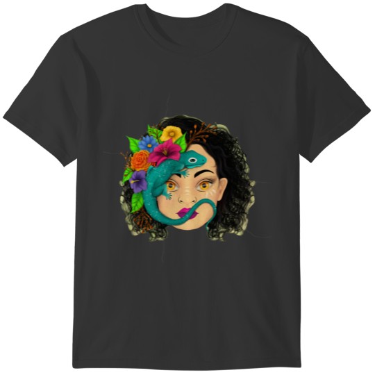 floral woman T-shirt