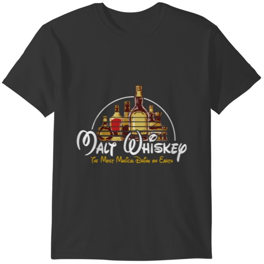 Malt Whiskey T Shirt Gift For Men Women T-shirt