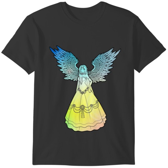 Myth Angel Girl Supernatural Story Tale Fable Gift T-shirt
