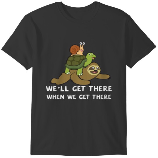 sloth funny sloth lazy gift gift idea birthday T-shirt