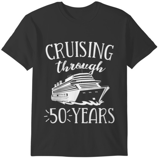 50th Anniversary Cruise TShirt Vacation Match T-shirt