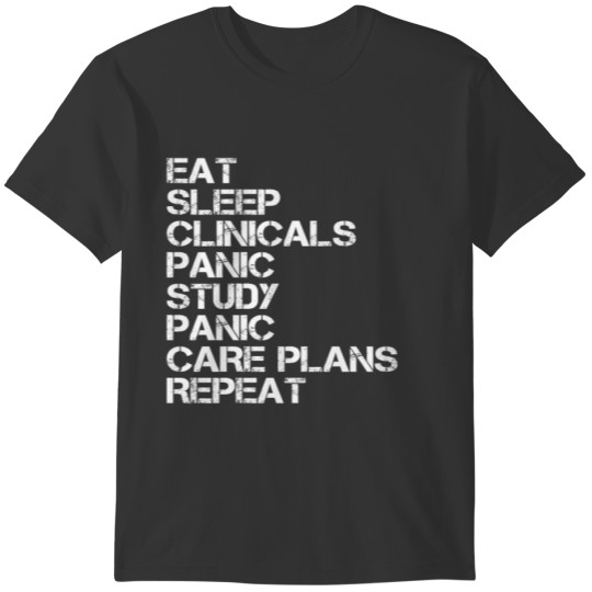 Funny Nursing Student Nurse Nursing School T-Shirt T-shirt