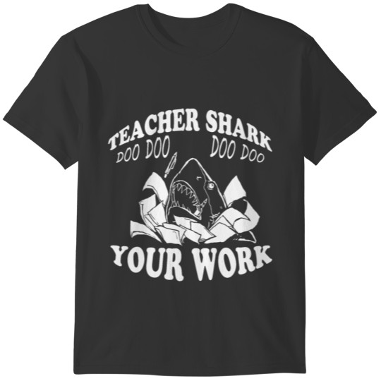 teacher shark T-shirt
