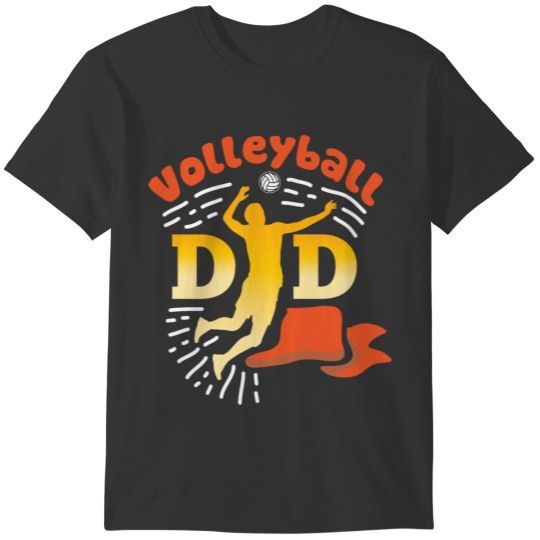 Father Father's Day Volleyball Dad Daddy Gift T-shirt