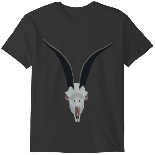 the skull of a goat T-shirt