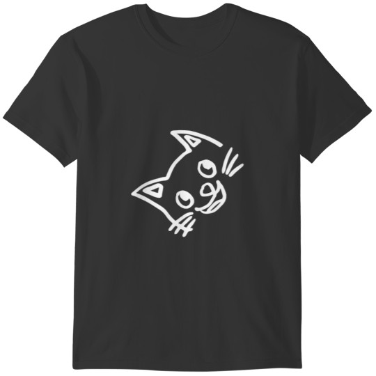 Cat - Drawing T-shirt