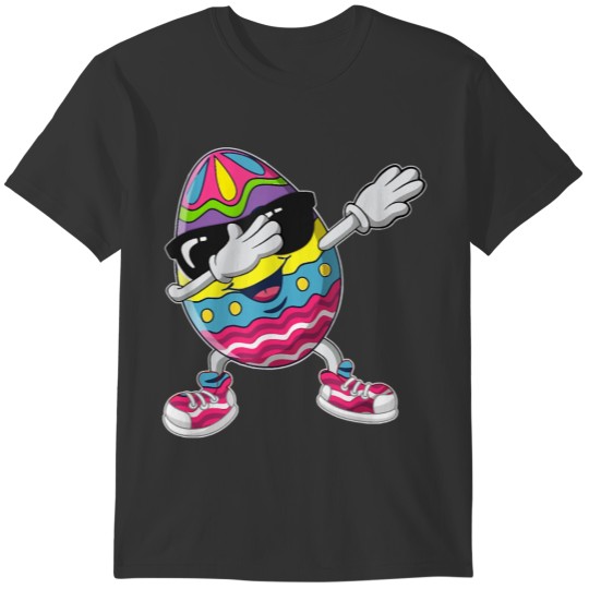 Easter Egg Dabbing Gifts Funny Easter Gift for Men T-shirt