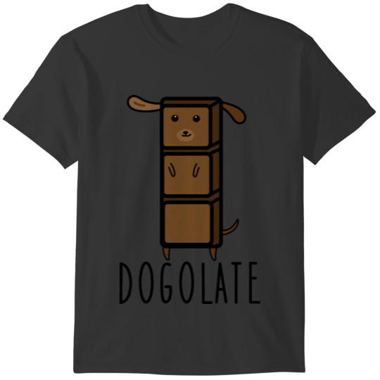Chocolate and dog T-shirt