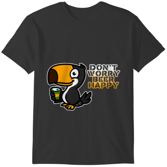 Beer Drinking Be Happy T-shirt